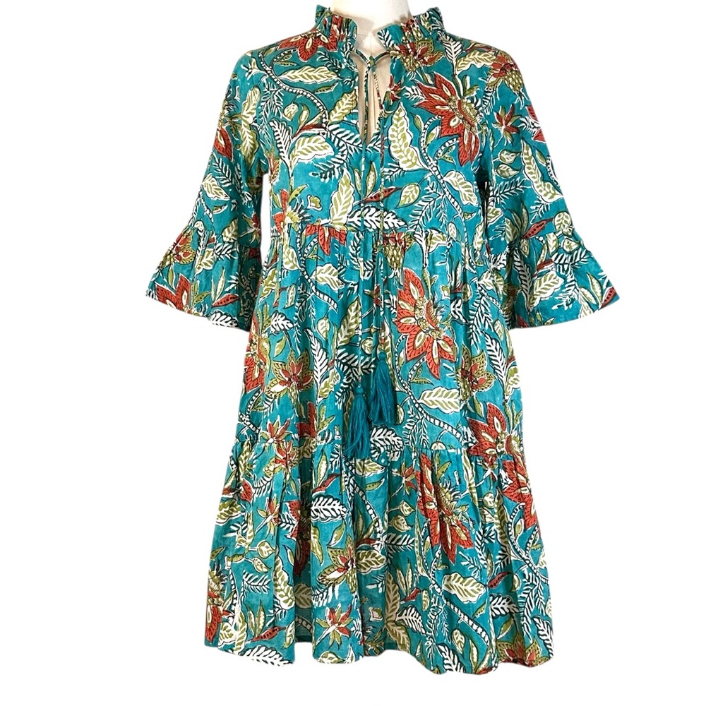 Jude Connally Boho Tiered Dress | Size S | New Without Tags.